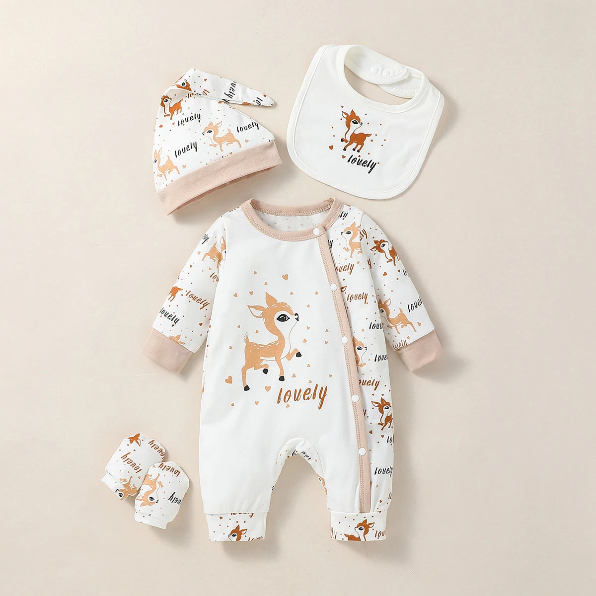 4-teiliges Baby Unisex Set