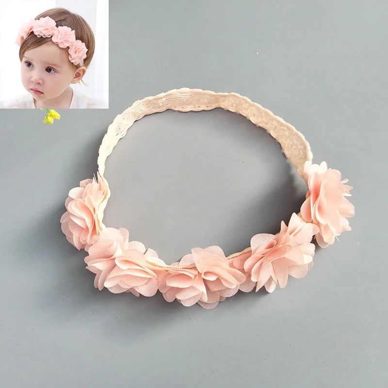 Baby Stirnband Blume Mädchen Bögen Kleinkind Haar Bands für Baby Mädchen Kinder Stirnbänder Turban Neugeborenen Haarband Baby Haar Zubehör