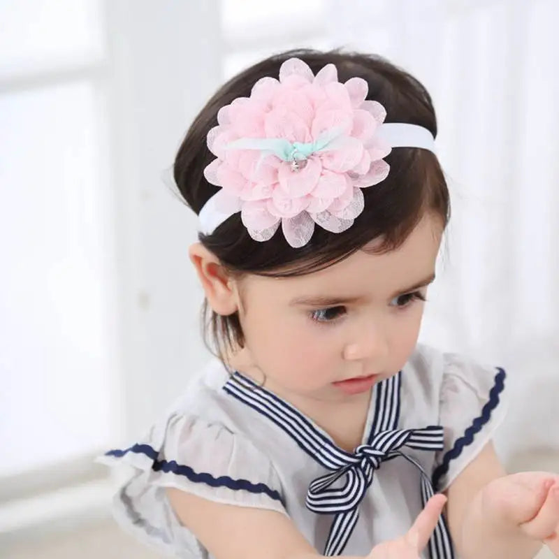 Baby Stirnband Blume Mädchen Bögen Kleinkind Haar Bands für Baby Mädchen Kinder Stirnbänder Turban Neugeborenen Haarband Baby Haar Zubehör