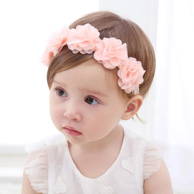 Baby Stirnband Blume Mädchen Bögen Kleinkind Haar Bands für Baby Mädchen Kinder Stirnbänder Turban Neugeborenen Haarband Baby Haar Zubehör