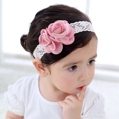 Baby Stirnband Blume Mädchen Bögen Kleinkind Haar Bands für Baby Mädchen Kinder Stirnbänder Turban Neugeborenen Haarband Baby Haar Zubehör