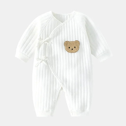 Langarm Baby lässig Overalls Baby Jungen Mädchen Kleinkind Stram pler Baumwolle Bebe Overall Kleidung Outfits weiche einteilige Pyjamas