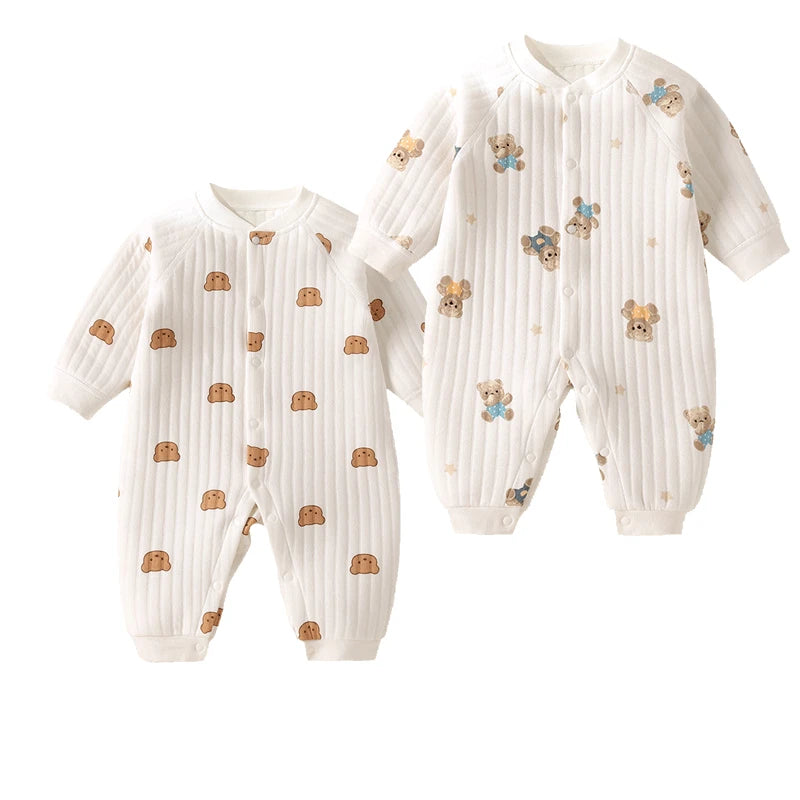 Baby kleidung Mädchen Jungen Stram pler warme Neugeborenen Fotografie Pyjamas süße Onesies für Babys Langarm Bodysuit & einteilig