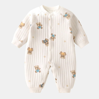 Baby kleidung Mädchen Jungen Stram pler warme Neugeborenen Fotografie Pyjamas süße Onesies für Babys Langarm Bodysuit & einteilig