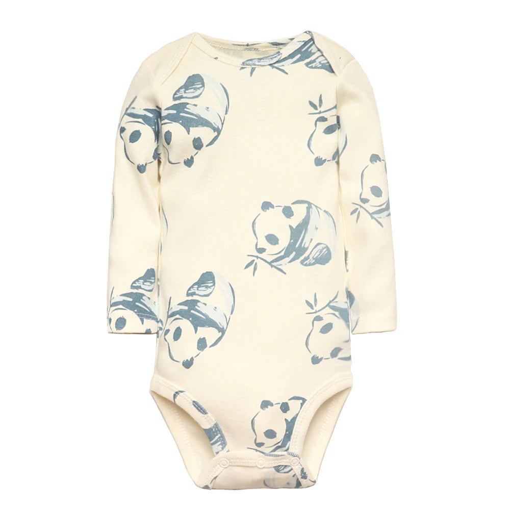 5-teiliges Baby Unisex Bodysuit-Set – 100% Baumwolle