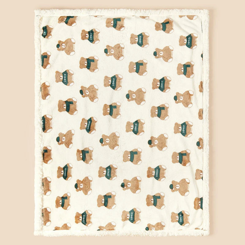 Winter Baby Decke – Fleece Warme Quilt