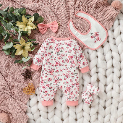 Baby Mädchen Romper – Floral Streetwear