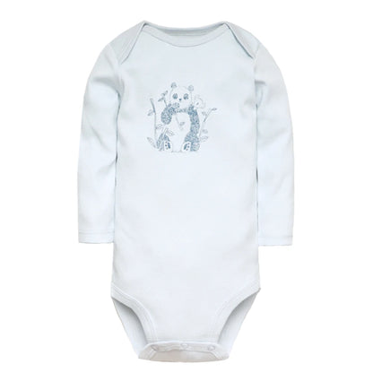 5-teiliges Baby Unisex Bodysuit-Set – 100% Baumwolle