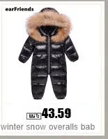 Neugeborene Winter Kinder Jacke wasserdichten Mantel sowie Samt Baby Mädchen Kleidung Schnee anzug Junge Stram pler Kleinkind Kapuze Mantel Overalls