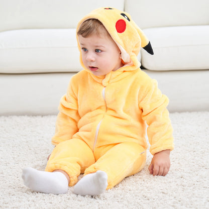 Baby Kigurumi Stich Kuh Einhorn Cartoon Strampler Infant Kinder Tier Overall Mädchen Jungen Cosplay Pyjama Kostüme Für Weihnachten