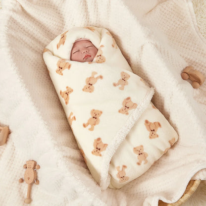 Winter Baby Decke – Fleece Warme Quilt