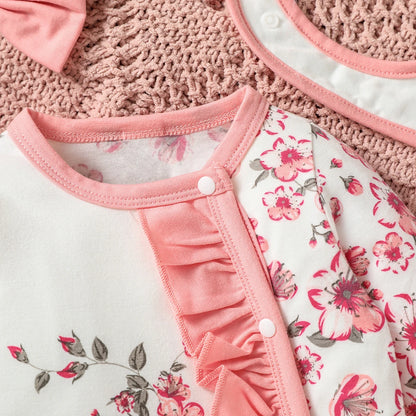 Baby Mädchen Romper – Floral Streetwear