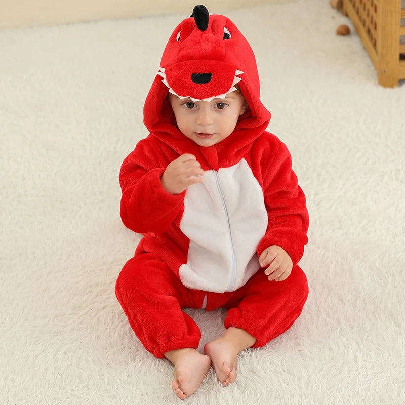 Baby Kigurumi Stich Kuh Einhorn Cartoon Strampler Infant Kinder Tier Overall Mädchen Jungen Cosplay Pyjama Kostüme Für Weihnachten