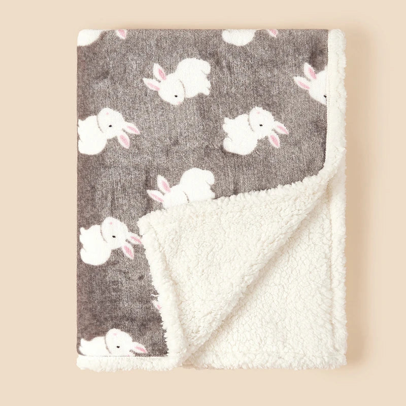 Winter Baby Decke – Fleece Warme Quilt