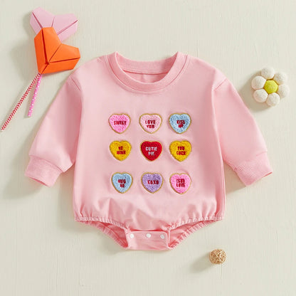 Valentinstag - Sweatshirts Strampler