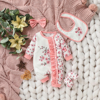 Baby Mädchen Romper – Floral Streetwear