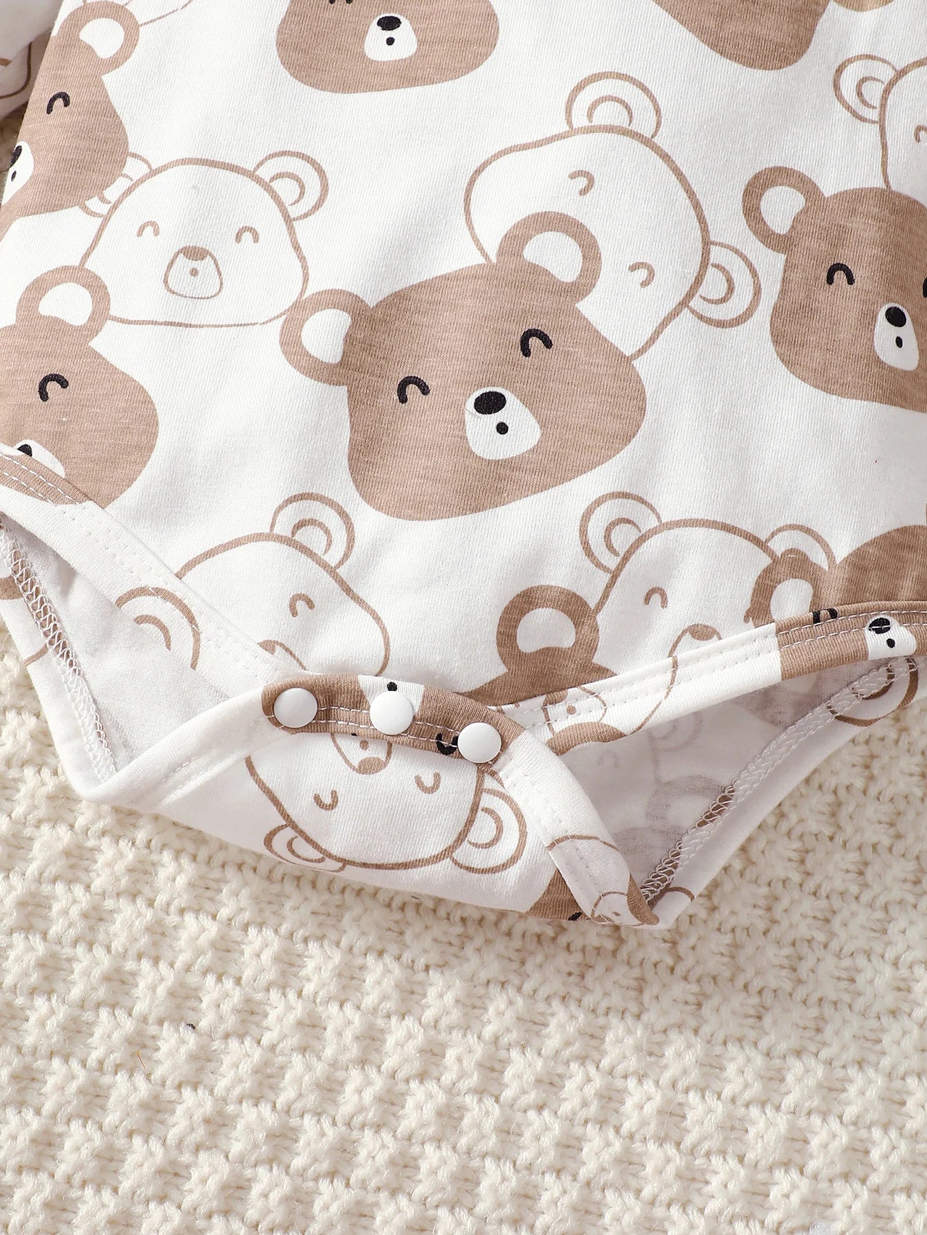 Baby Bär Set - Mütze, socken, Body & Hose