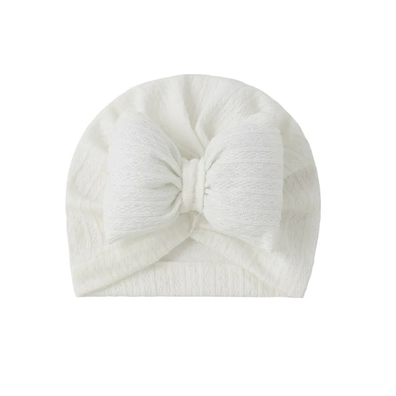 Baby Turban Mütze mit Schleife