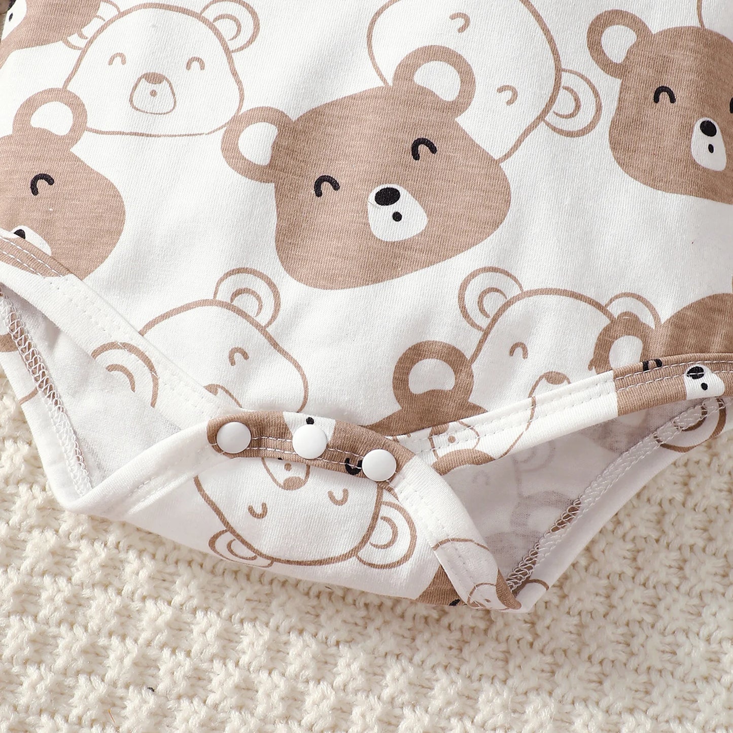 Baby Bär Set - Mütze, socken, Body & Hose