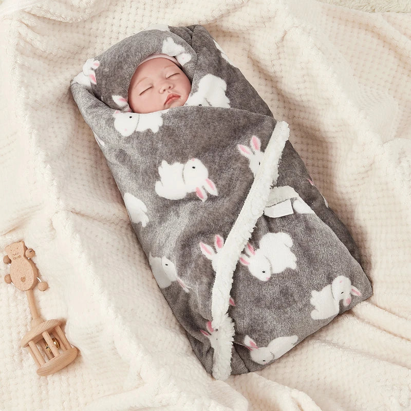 Winter Baby Decke – Fleece Warme Quilt