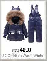 Neugeborene Winter Kinder Jacke wasserdichten Mantel sowie Samt Baby Mädchen Kleidung Schnee anzug Junge Stram pler Kleinkind Kapuze Mantel Overalls