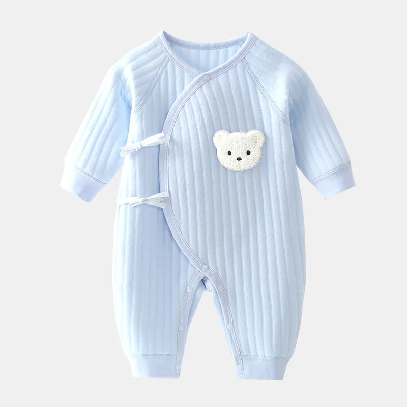 Langarm Baby lässig Overalls Baby Jungen Mädchen Kleinkind Stram pler Baumwolle Bebe Overall Kleidung Outfits weiche einteilige Pyjamas