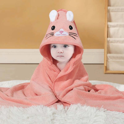 Nette Baby Badetuch Weichen, Saugfähigen Handtuch Neugeborenen Swaddle Wrap Baby Decken Cartoon Tier Baby Bad Handtuch Neugeborenen Mit Kapuze Handtuch