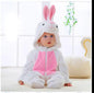 Baby Kigurumi Stich Kuh Einhorn Cartoon Strampler Infant Kinder Tier Overall Mädchen Jungen Cosplay Pyjama Kostüme Für Weihnachten