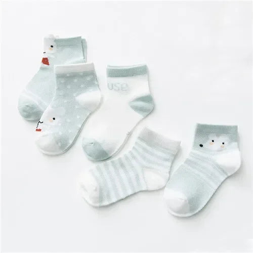 Niedliche Baby Socken mit Tiermuster