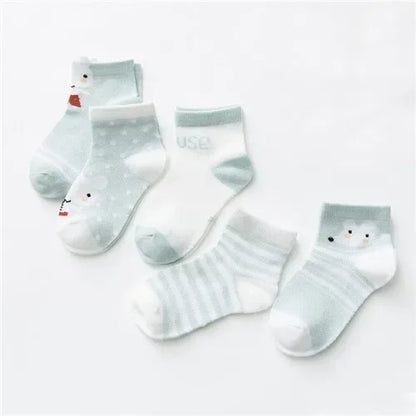 Niedliche Baby Socken mit Tiermuster